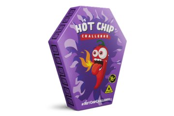 HOT-CHIP Challenge Solo Pack 2,5 g - nejpálivější chips na světě