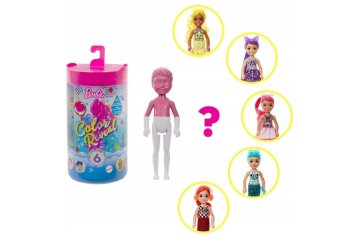 Panenka Barbie překvapení Chelsea Color Reveal…