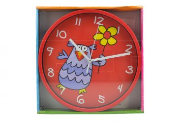 Dětské nástěnné hodiny SEGNALE (23cm) - Sova Dětské nástěnné hodiny SEGNALE (23cm) - Sova