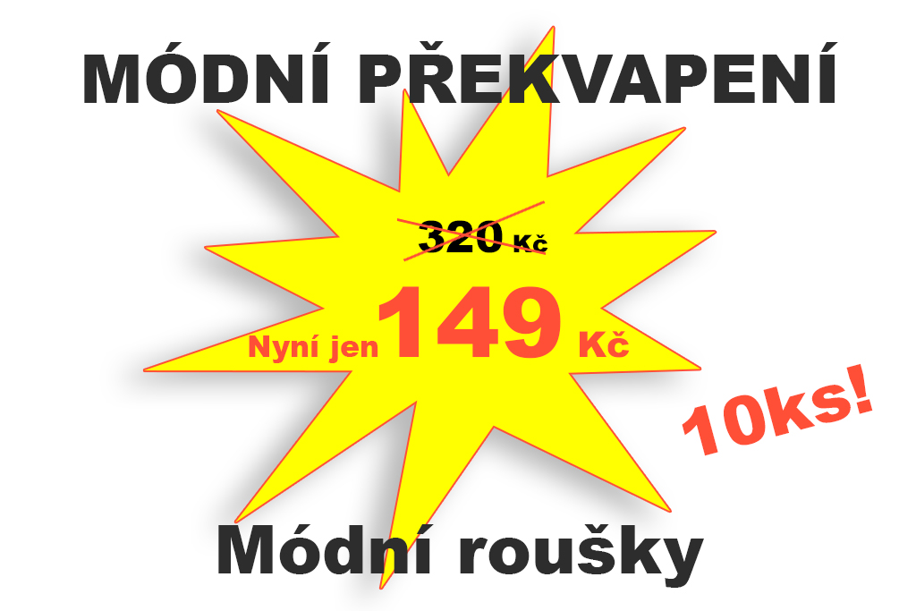 Módní překvapení - Balíček 10ks textilních roušek Módní překvapení - Balíček 10ks textilních roušek
