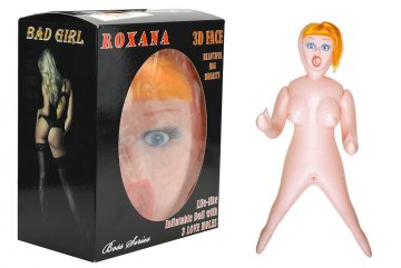 Nafukovací panna s 3D hlavou - Roxana Nafukovací panna s 3D hlavou - Roxana