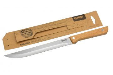 Nerezový kuchyňský porcovací nůž BANQUET (20/32,5cm) Nerezový kuchyňský porcovací nůž BANQUET (20/32,5cm)