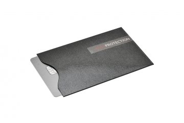 RFID ochranný obal na kartu - Černý