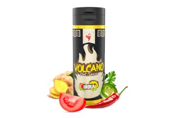 HOT-CHIP Indická Chilli Omáčka Volcano 270 ml