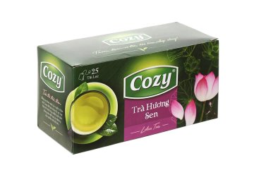 Cozy Zelený čaj s lotosem 25×2 g (50 g) - vietnamský čaj Hương Sen