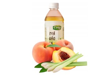 Cozy Broskový čaj s citronovou trávou 455 ml