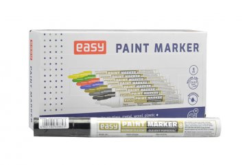 Barevný označovač odolný vůči vodě EASY 8ml - Černý 1ks Barevný označovač odolný vůči vodě EASY 8ml - Černý 1ks
