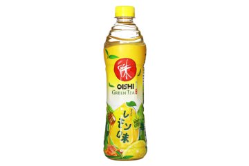 Oishi Green Tea Honey Lemon 500 ml - Zelený čaj s medem a citronem