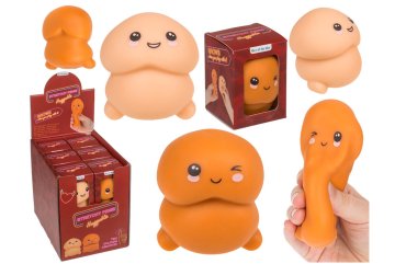 Mini Squishy Pindík - antistresová mačkací hračka