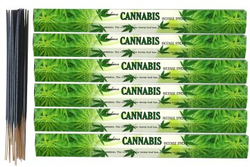 Vonné tyčinky Cannabis - Balení 120ks