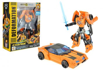 Transformační robot DEFORMATION - Oranžový Transformační robot DEFORMATION - Oranžový
