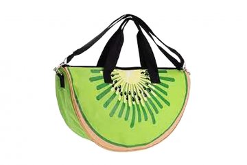 Plážová taška Kiwi zelená, 49 x 28 x 15 cm