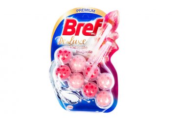 Bref De Luxe tuhý WC blok 2x50g - Delicate Magnolia Bref De Luxe tuhý WC blok 2x50g - Delicate Magnolia