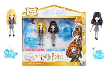 Harry Potter Sada Lenka a Cho s patrony - Magické figurky 7 cm