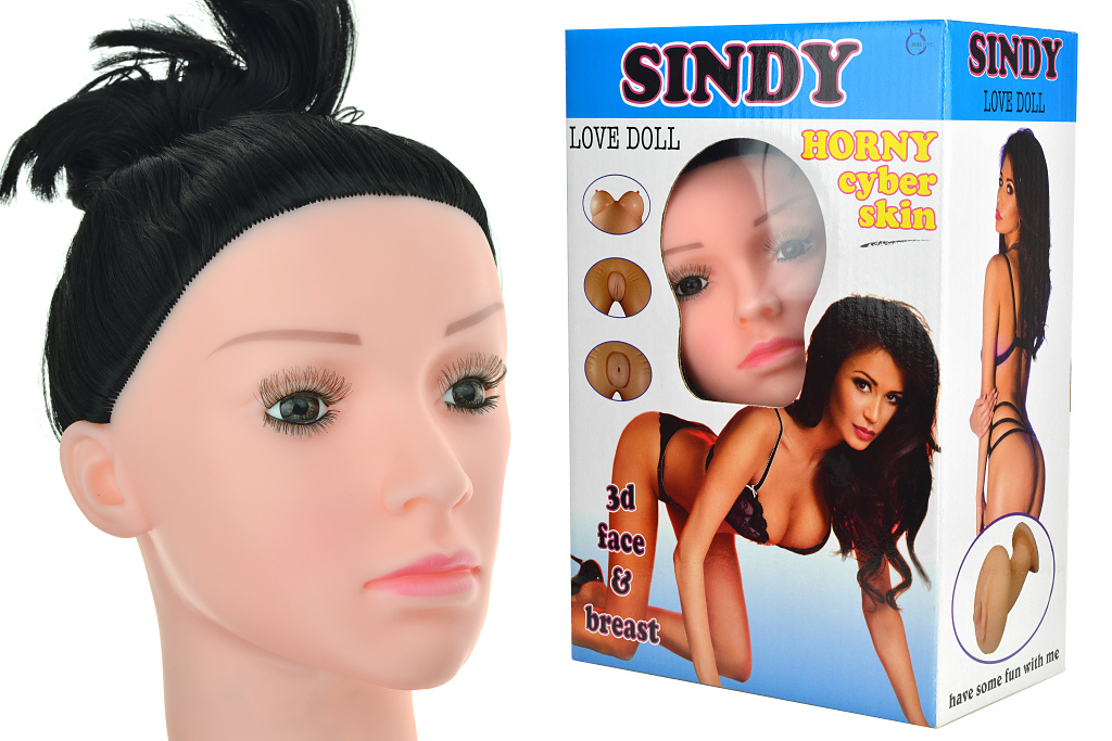 Nafukovací panna s 3D hlavou - Sindy Nafukovací panna s 3D hlavou - Sindy