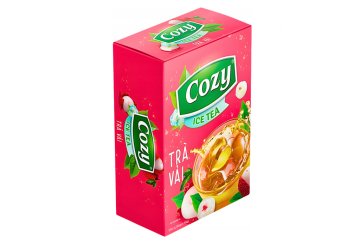 Cozy instantní čaj Lychee 16×15 g (240 g) - instantní ledový čaj