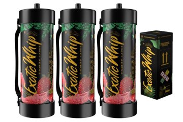 Šlehačková bomba Exotic Whip 2kg Jahoda N₂O