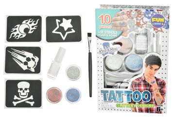 Tetování se třpytkami - Tattoo FUN, pro kluky a holky Tetování se třpytkami - Tattoo FUN, pro kluky a holky