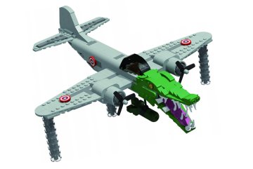 Bombardiro Crocodilo stavebnice - 384 ks