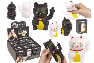 Antistresová hračka Angry Cat Squishy