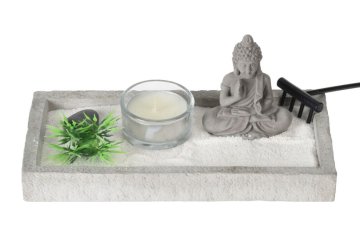 ZEN relaxační sada s figurkou Budhy 19 x 10 x 8 cm
