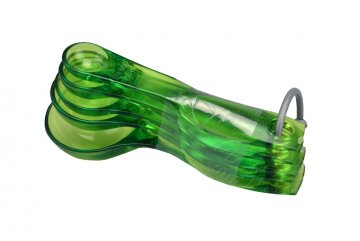 Plastové lžíce-odměrky set 5ks NEON 1,25-15ml - Zelené (12cm) Plastové lžíce-odměrky set 5ks NEON 1,25-15ml - Zelené (12cm)