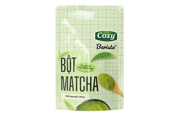 Cozy Barista Matcha 200 g - Prémiový bio japonský zelený čajový prášek