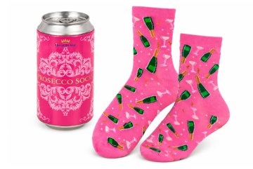 Ponožky Prosecco v plechovce - Unisex