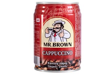 Mr. Brown Ledová káva Cappuccino 240ml