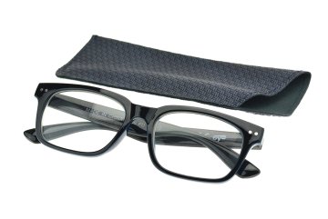 Moderní levné brýle na čtení s pouzdrem - Modré +2.0