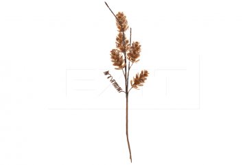 Vánoční dekorační zápich FLORA (21cm) - Omrzlé šišky, 1 ks