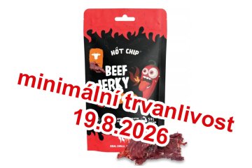 HOT-CHIP Jerky Chilli Chipotle 25 g (DMT.19.8.2026)