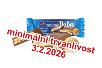 Dubai čokoláda Elit 30g lískový oříšek (DMT.3.2.2026)