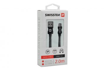 Datový kabel SWISSTEN USB-C 3.1 v odolném…