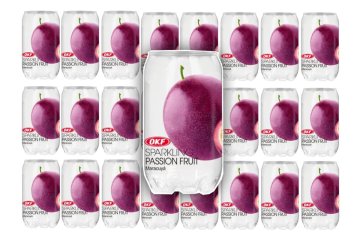 OKF Sparkling Passion Fruit Drink 350 ml