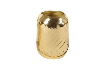 Stuha na dárky, vázací stuha 20 m x 5 mm - Zlatá