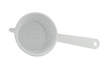 Plastový cedník TVAR 100mm (25x11cm) - Bílý Plastový cedník TVAR 100mm (25x11cm) - Bílý