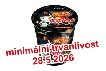 Buldak Original CUP - Pohár Samyang Ramen 70g (DMT 28.5.2026)