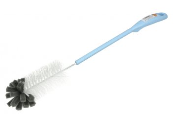 Kartáč na čištění sklenic a lahví - Modrý (41cm) Kartáč na čištění sklenic a lahví - Modrý (41cm)