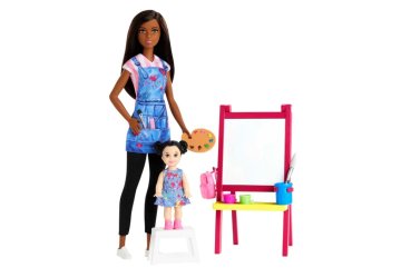 Barbie Povolání herní set Učitelka umění…