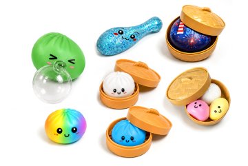 Velký balík Squishy Buns knedlíčků - 6 druhů