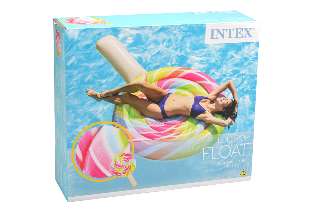 Nafukovací lehátko INTEX 58753 - Lízátko (208x135cm) Nafukovací lehátko INTEX 58753 - Lízátko (208x135cm)
