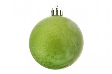 Vánoční koulička (6cm) - Zelená, zamražená, 1ks