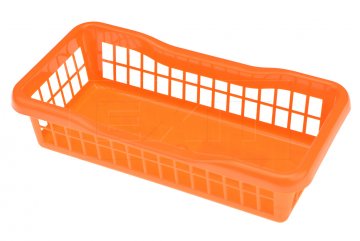 Plastový košík vhodný na potraviny PLAFOR (20x10x5cm) - Červený Plastový košík vhodný na potraviny PLAFOR (20x10x5cm) - Červený