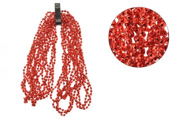 Vánoční řetěz (2.7m) - Červené diamanty Vánoční řetěz (2.7m) - Červené diamanty
