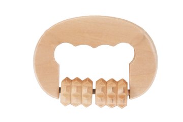 Dřevěný masážní roller na celulitidu