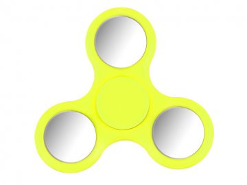 Svítící fidget spinner - Žlutý