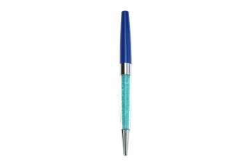Pero kuličkové Krystal 0,7mm + pvc dárkový box, Modré