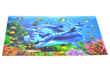 3D prostírání s měnícím se efektem (42x28cm) - Houf delfínů 3D prostírání s měnícím se efektem (42x28cm) - Houf delfínů