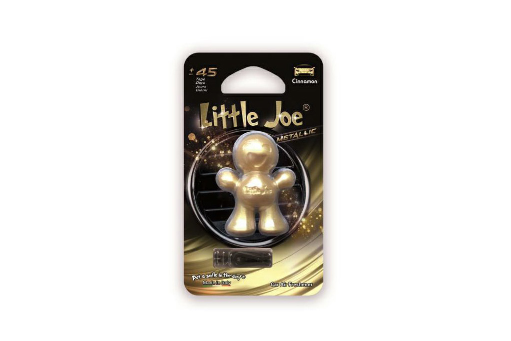 Osvěžovač do auta Little Joe Metalic Gold - Cinnamon Osvěžovač do auta Little Joe Metalic Gold - Cinnamon